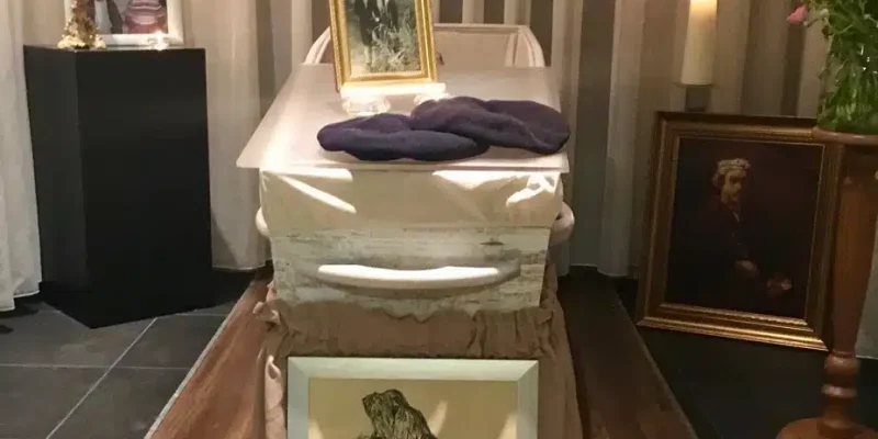 De eenzame uitvaart